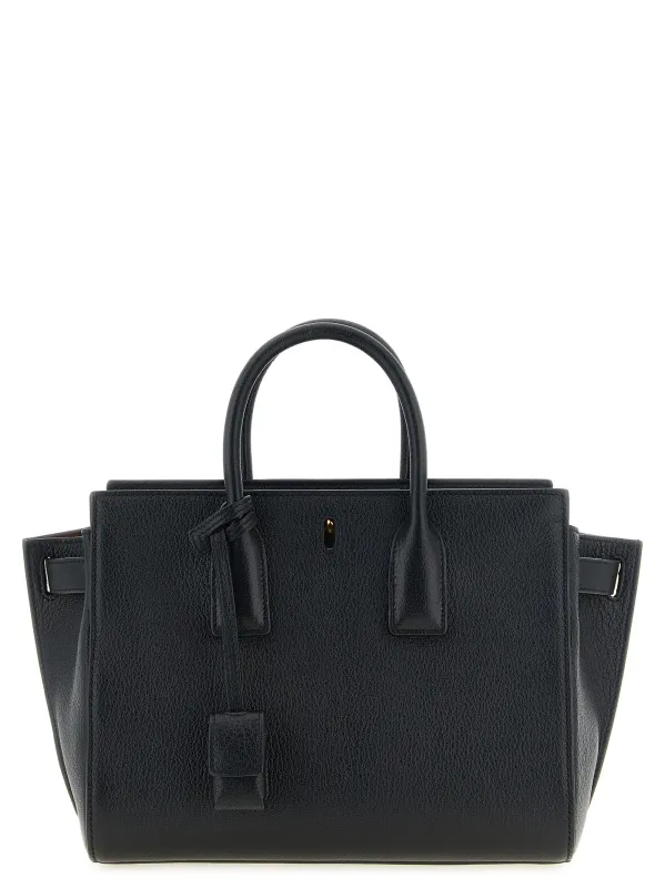 Sac De Jour Hand Bags Black made by Yves Saint Laurent