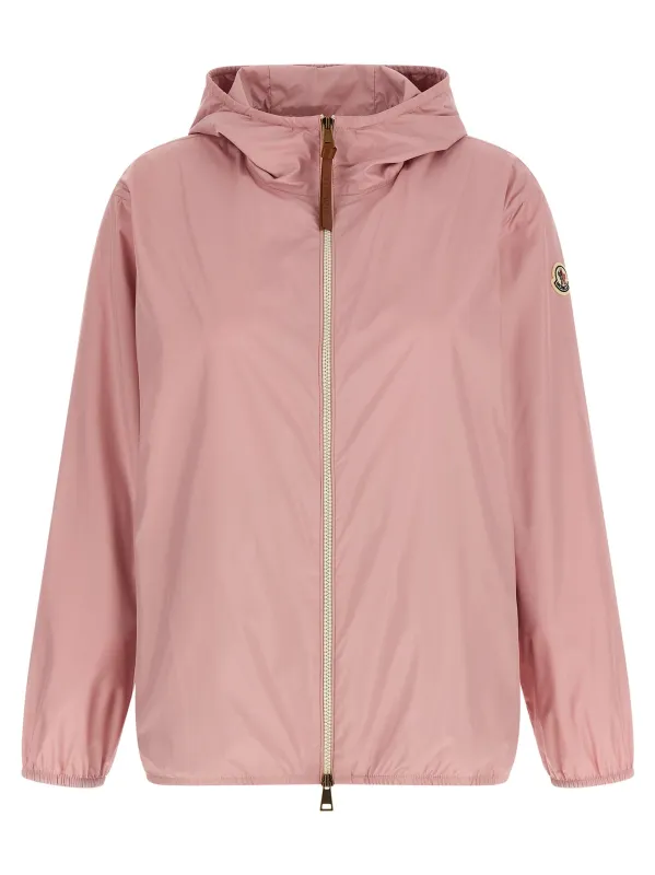 Fegeos Puffer Jackets Pink made by Moncler