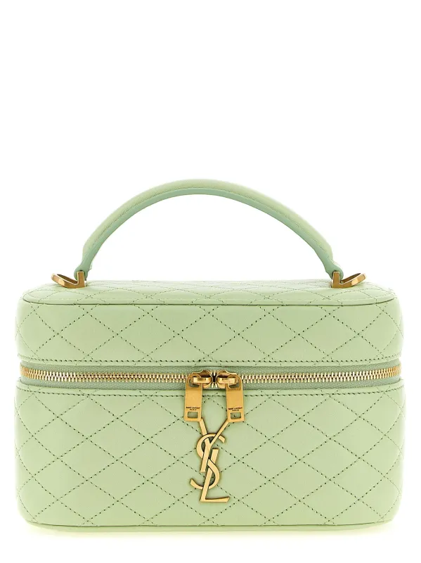 Gaby Vanity Hand Bags Green sold by Wanan Luxury