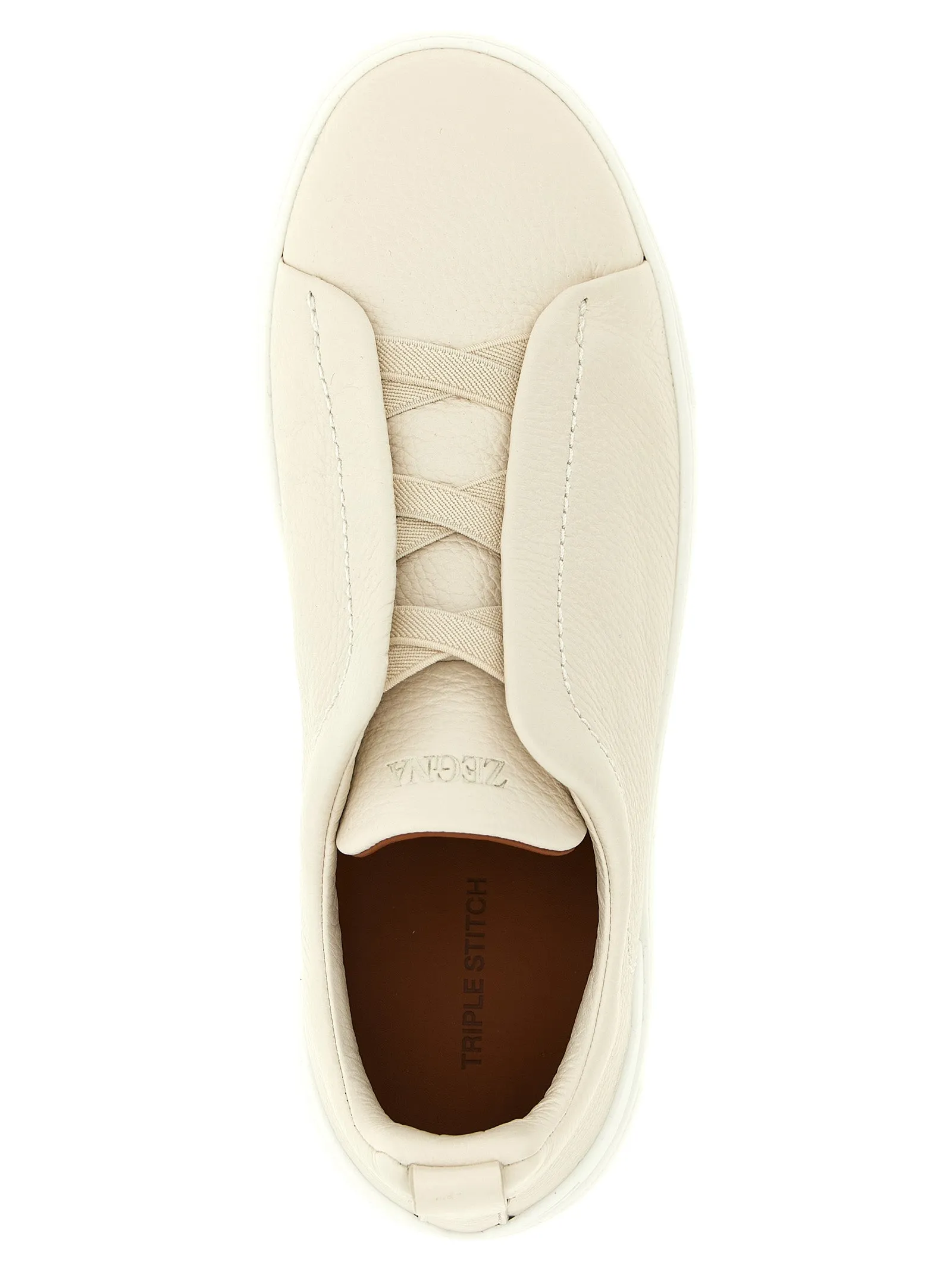 Triple Stitch Sneakers Beige sold by Wanan Luxury product image thumbnail 4