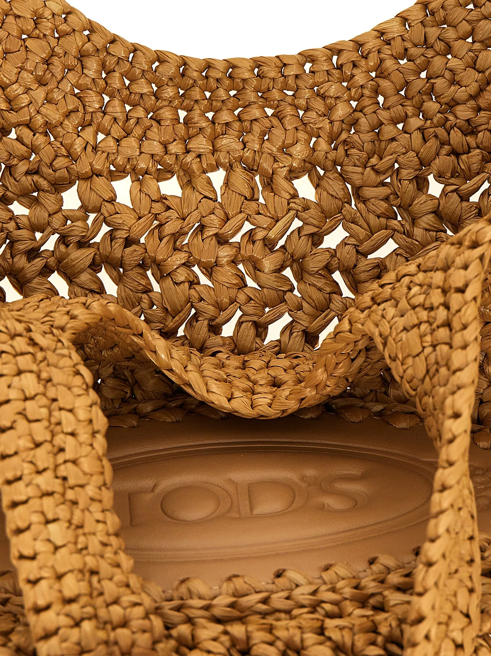 Small Raffia Shopping Bag Tote Bag Beige sold by Wanan Luxury product image thumbnail 4