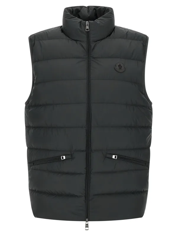 Lechtal Gilet Black made by Moncler