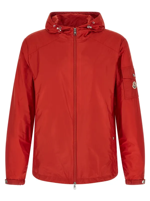 Etiache Puffer Jackets Red made by Moncler