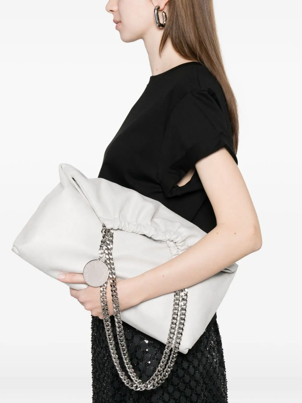 Falabella Drawstring Medium Tote sold by Wanan Luxury product image thumbnail 3