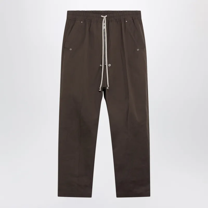 Mud-Coloured Bela Trousers sold by Wanan Luxury