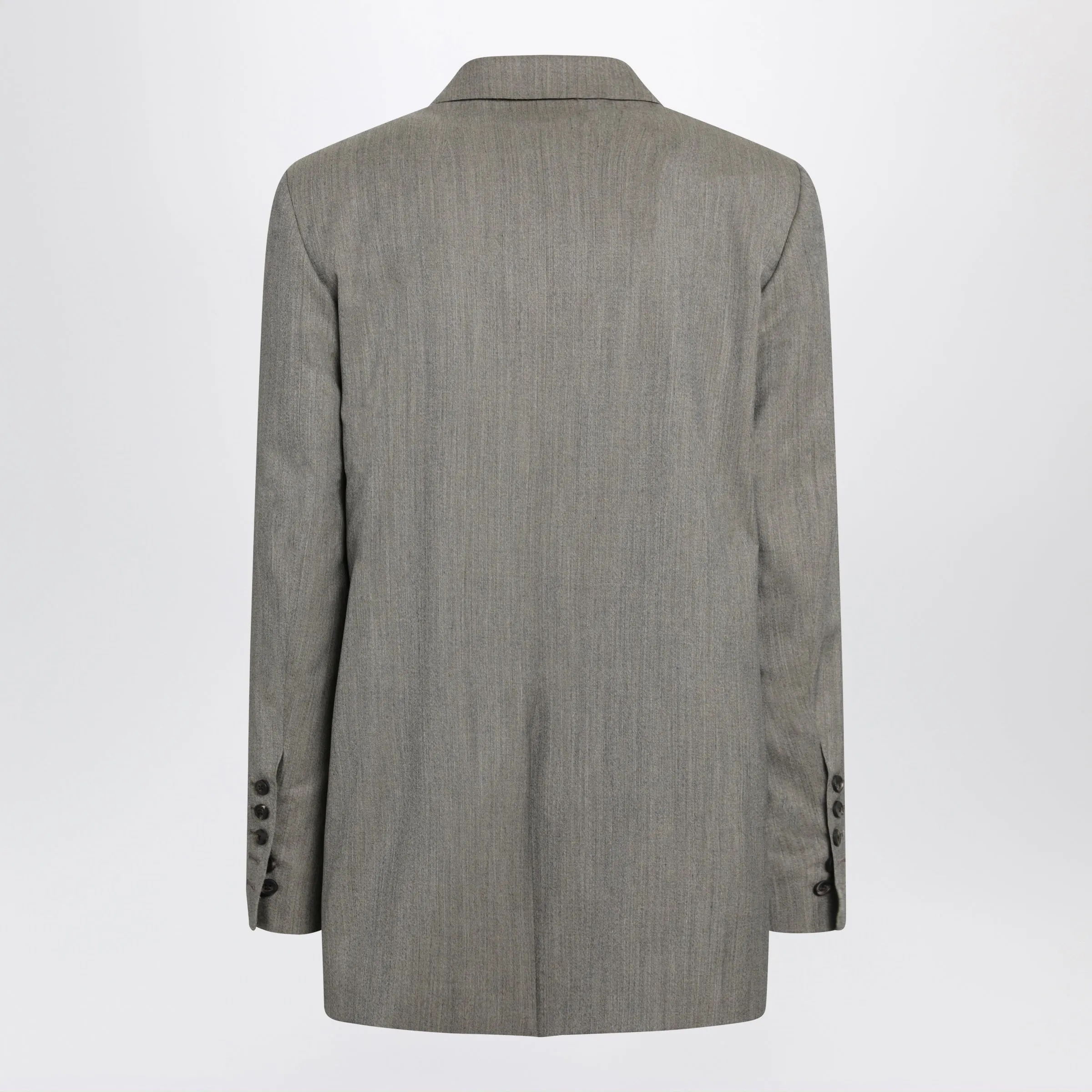 Grey Mélange Concordian Blazer sold by Wanan Luxury product image thumbnail 2