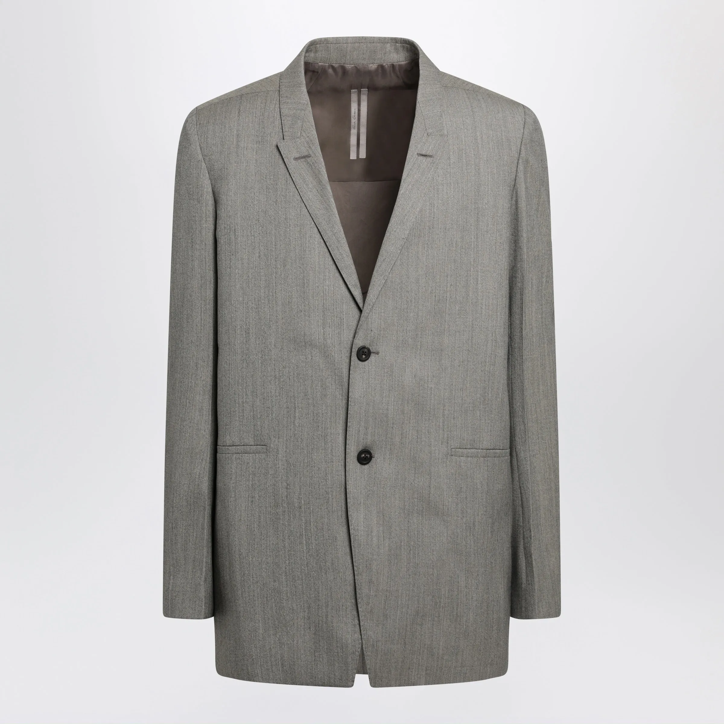 Grey Mélange Concordian Blazer sold by Wanan Luxury