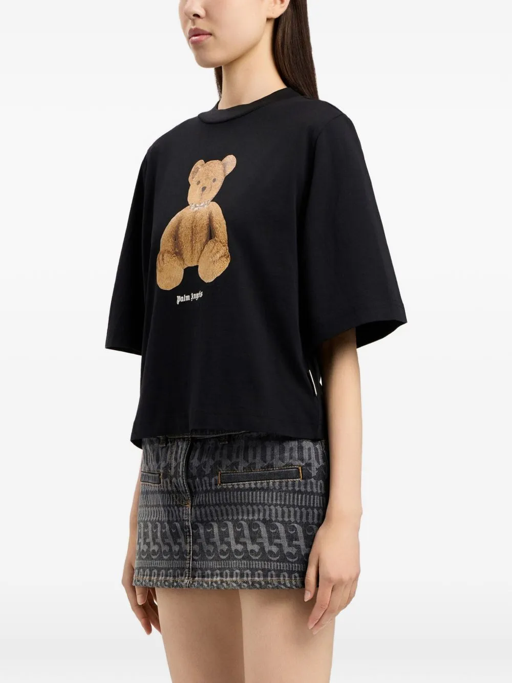 Bear Cotton T-Shirt sold by Wanan Luxury product image thumbnail 2
