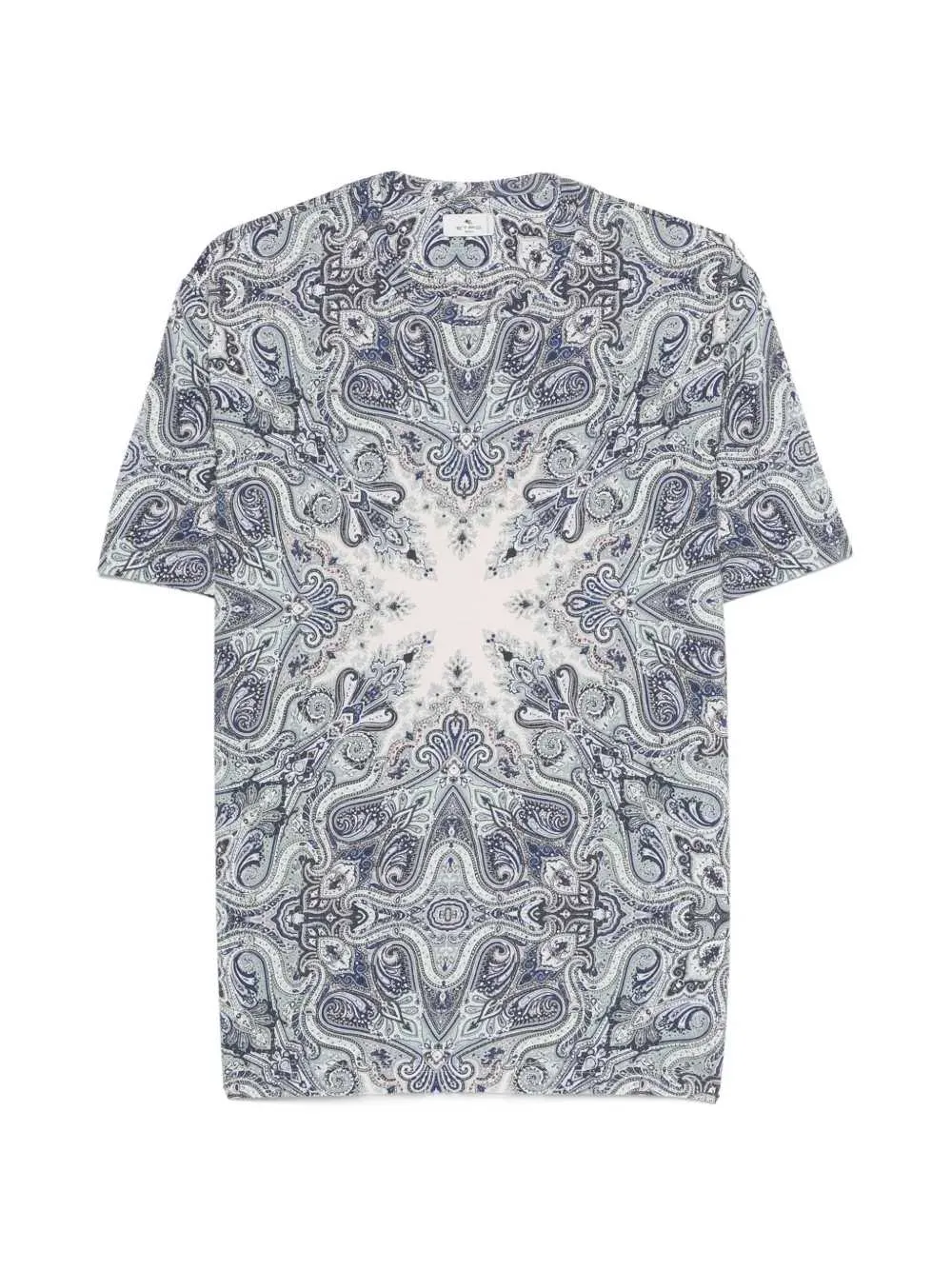 Paisley Print T-Shirt sold by Wanan Luxury