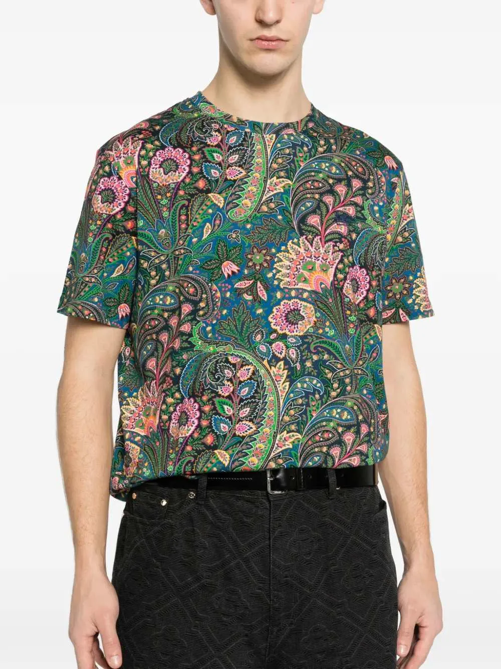Paisley T-Shirt sold by Wanan Luxury product image thumbnail 5