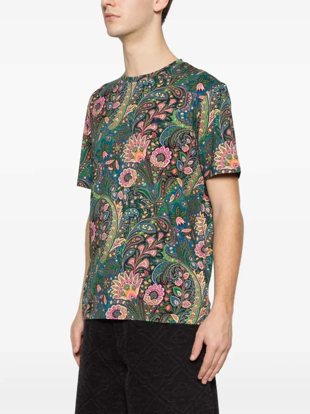Paisley T-Shirt sold by Wanan Luxury product image thumbnail 3
