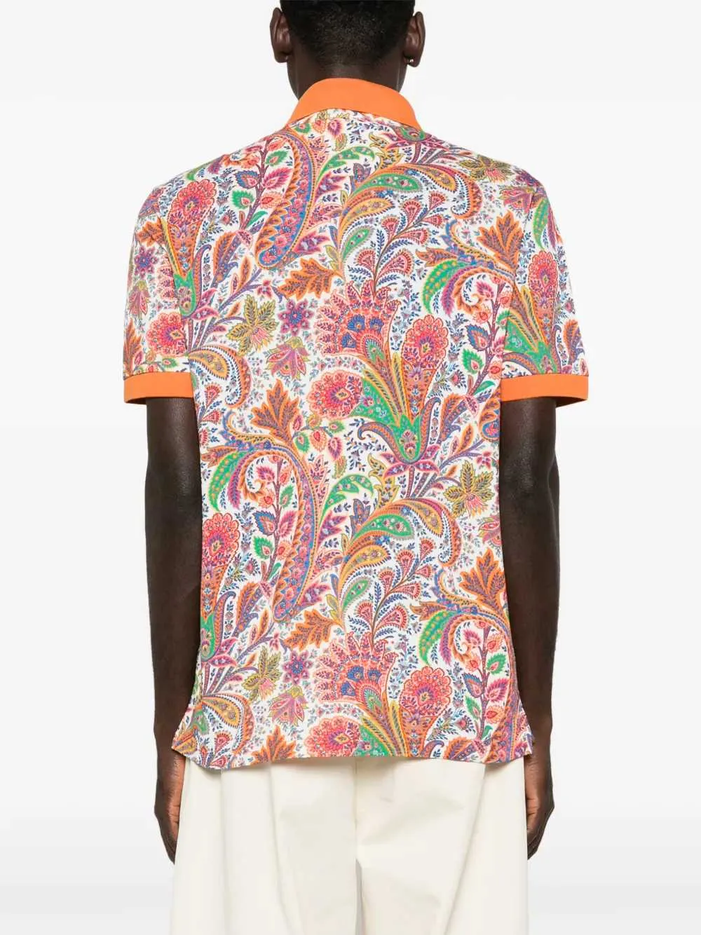 Paisley Print Polo sold by Wanan Luxury product image thumbnail 4