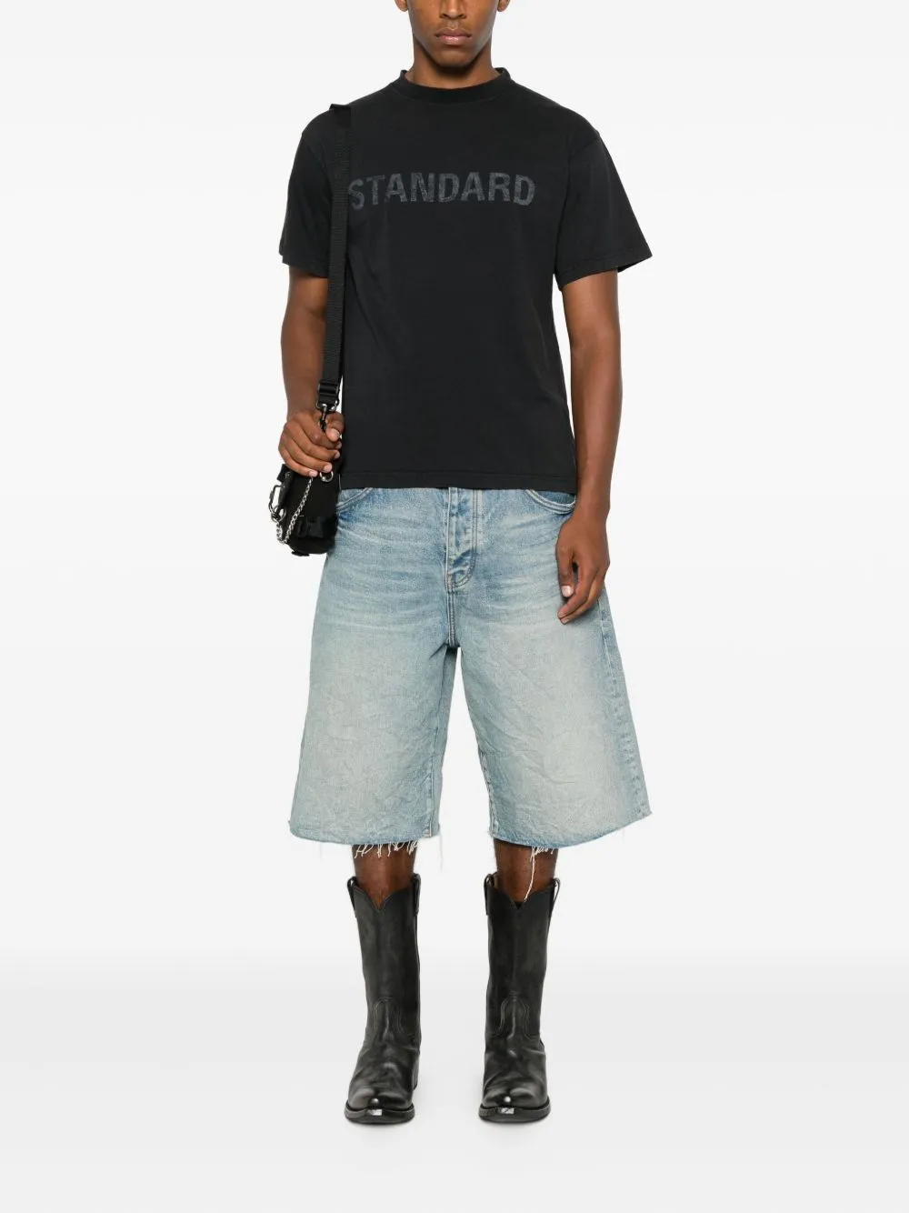T-Shirts And Polos Blacks And Greys sold by Wanan Luxury product image thumbnail 4