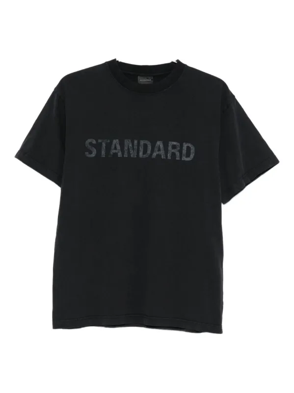 T-Shirts And Polos Blacks And Greys made by Balenciaga