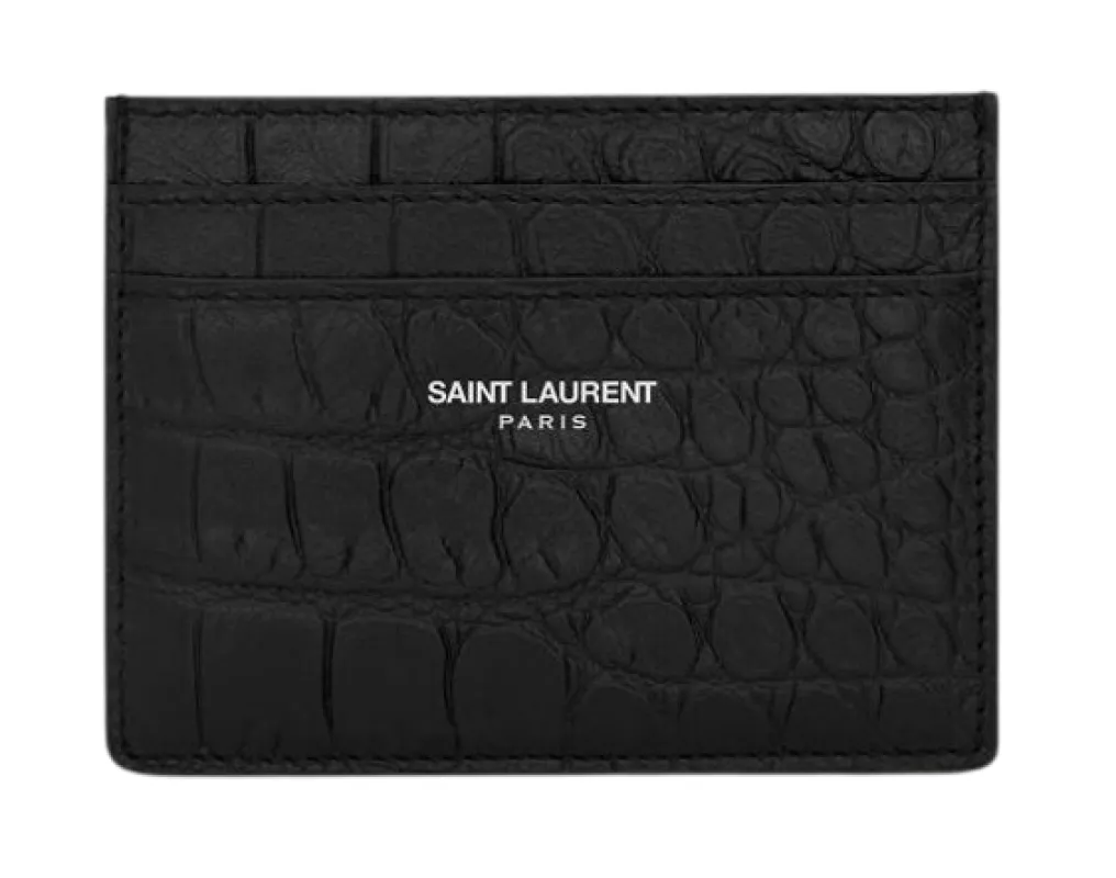 Wallets Blacks And Greys made by Yves Saint Laurent