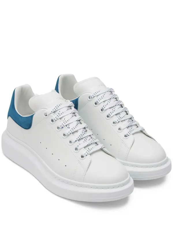 Flat Shoes White/Paris Blue made by Alexander McQueen