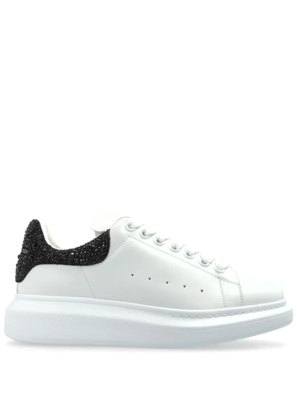 Flat Shoes White/ Black/Jet made by Alexander McQueen