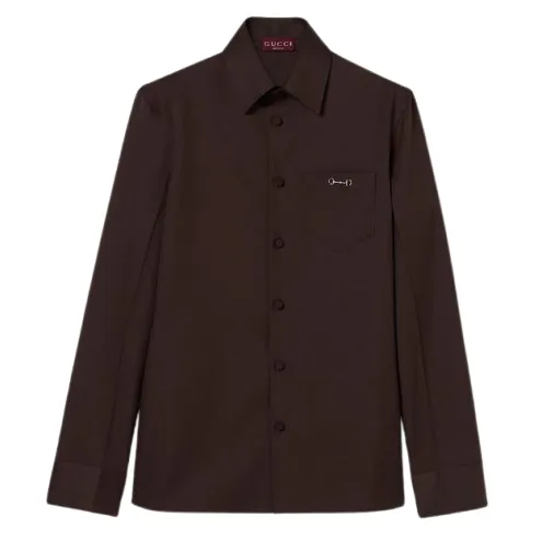 Shirts Black Brown sold by Wanan Luxury