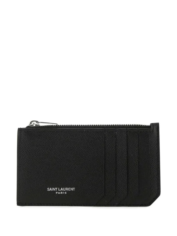Wallets Blacks And Greys made by Yves Saint Laurent