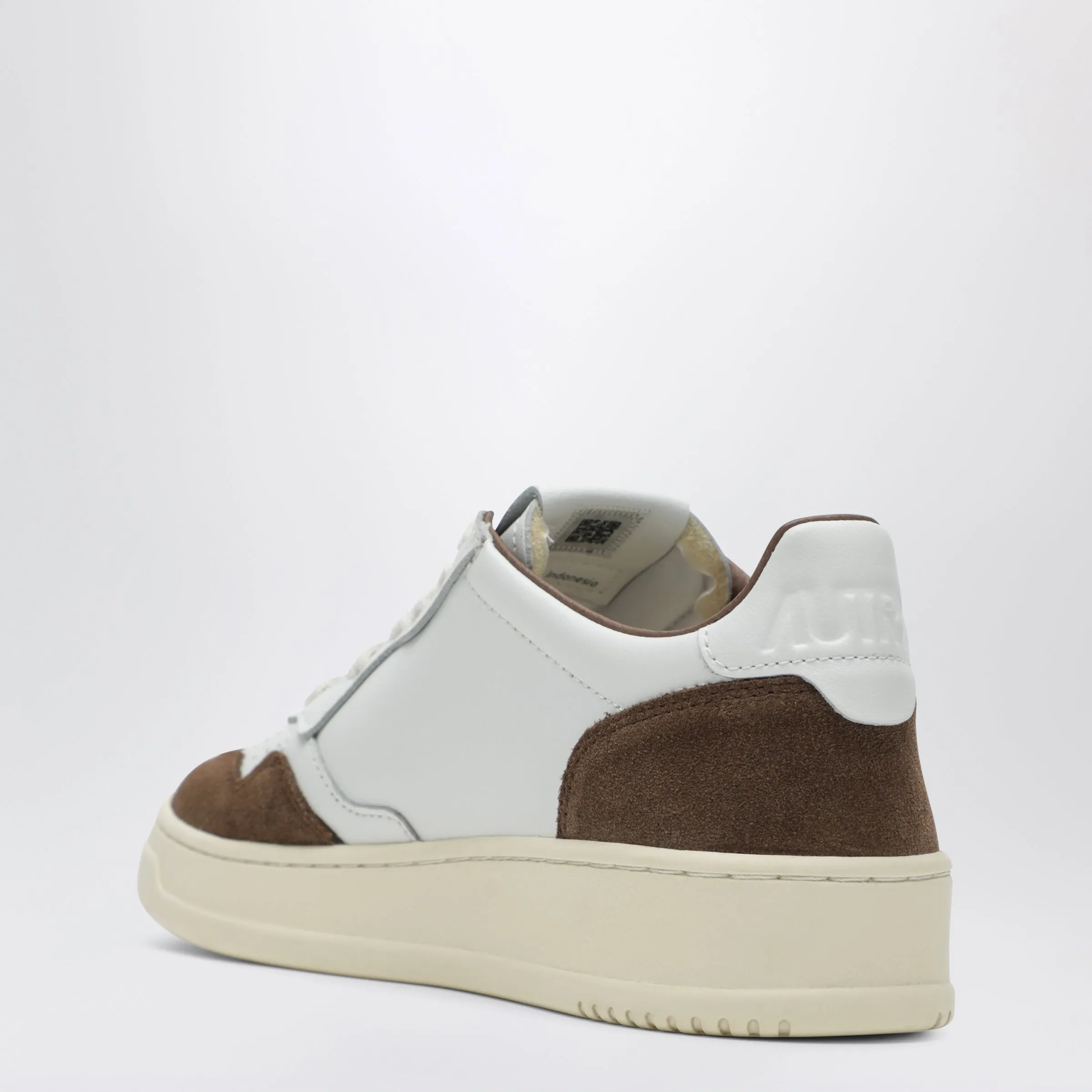 Medalist Low Sneakers In White Leather And Tundra Suede sold by Wanan Luxury product image thumbnail 2