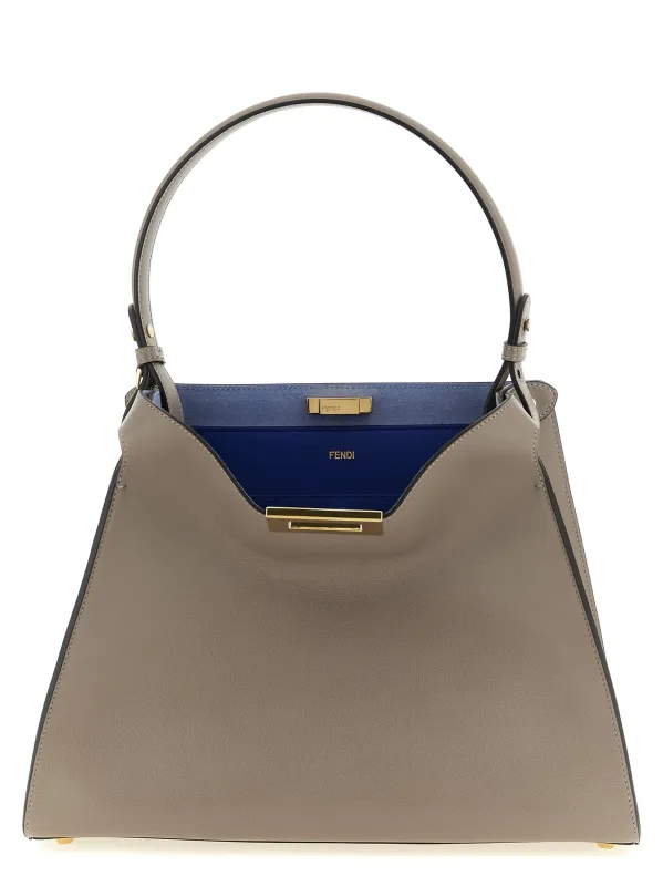 Fendi Way Hand Bags Gray made by Fendi