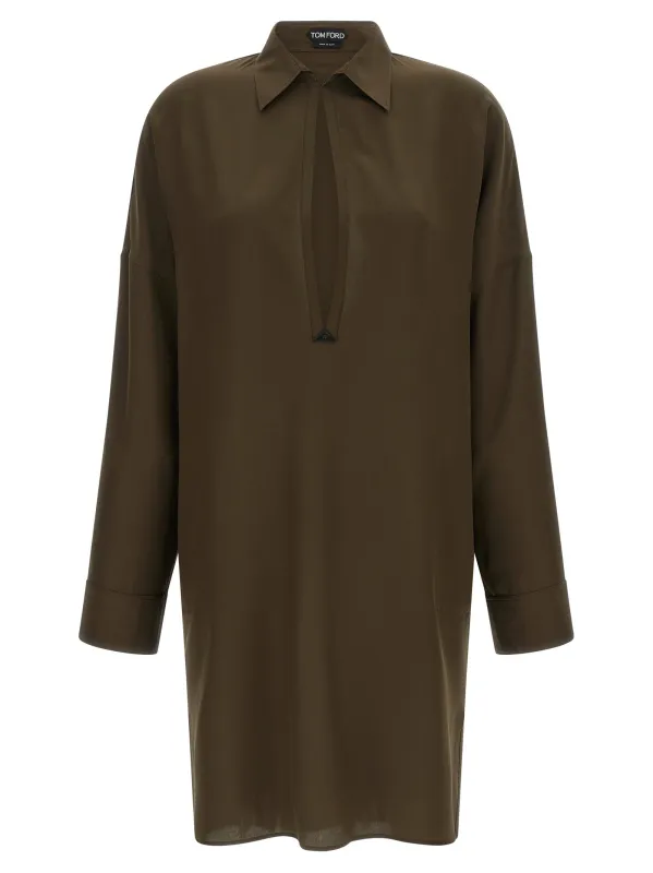 Tunic Dress Dresses Green made by Tom Ford