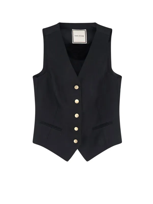 Linen Vest sold by Wanan Luxury