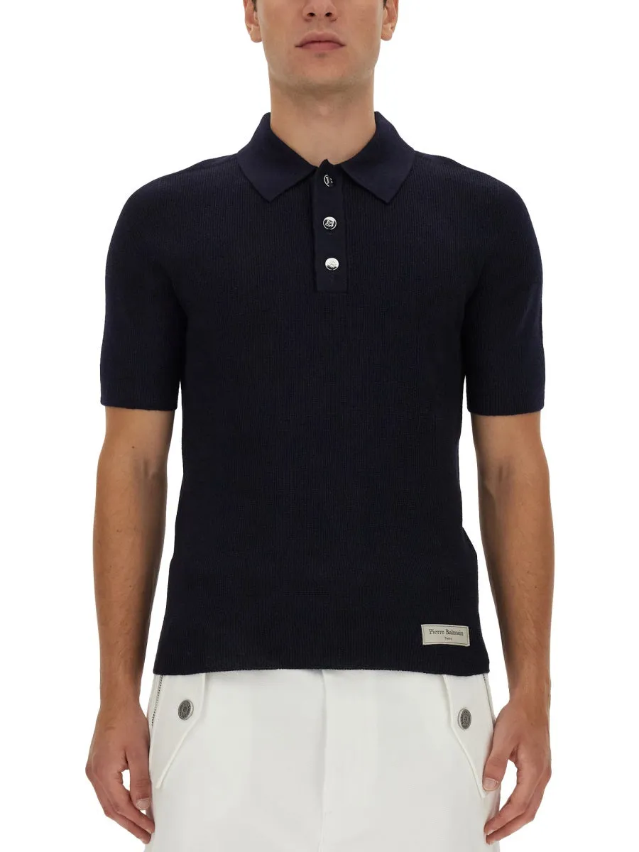 Polo With Logo Patch sold by Wanan Luxury