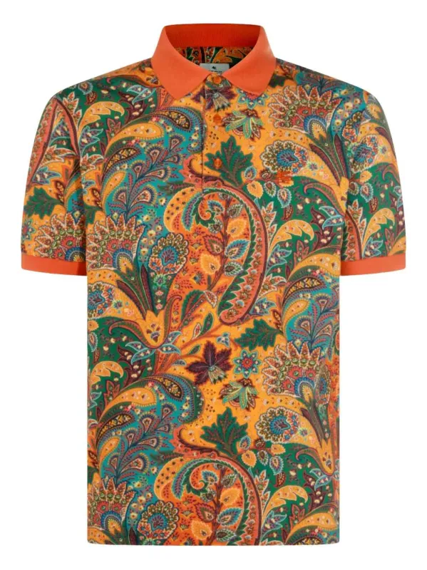 Paisley Print Polo made by Etro