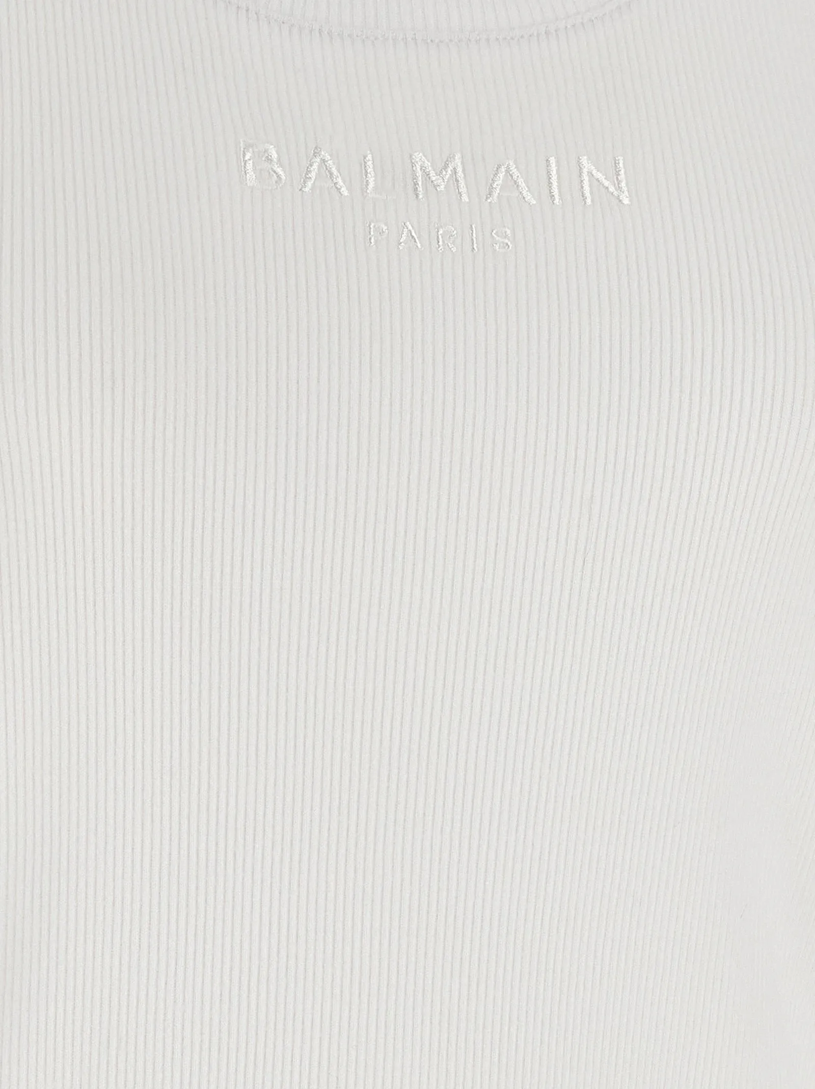 Logo Embroidery Tank Top Tops White sold by Wanan Luxury product image thumbnail 4