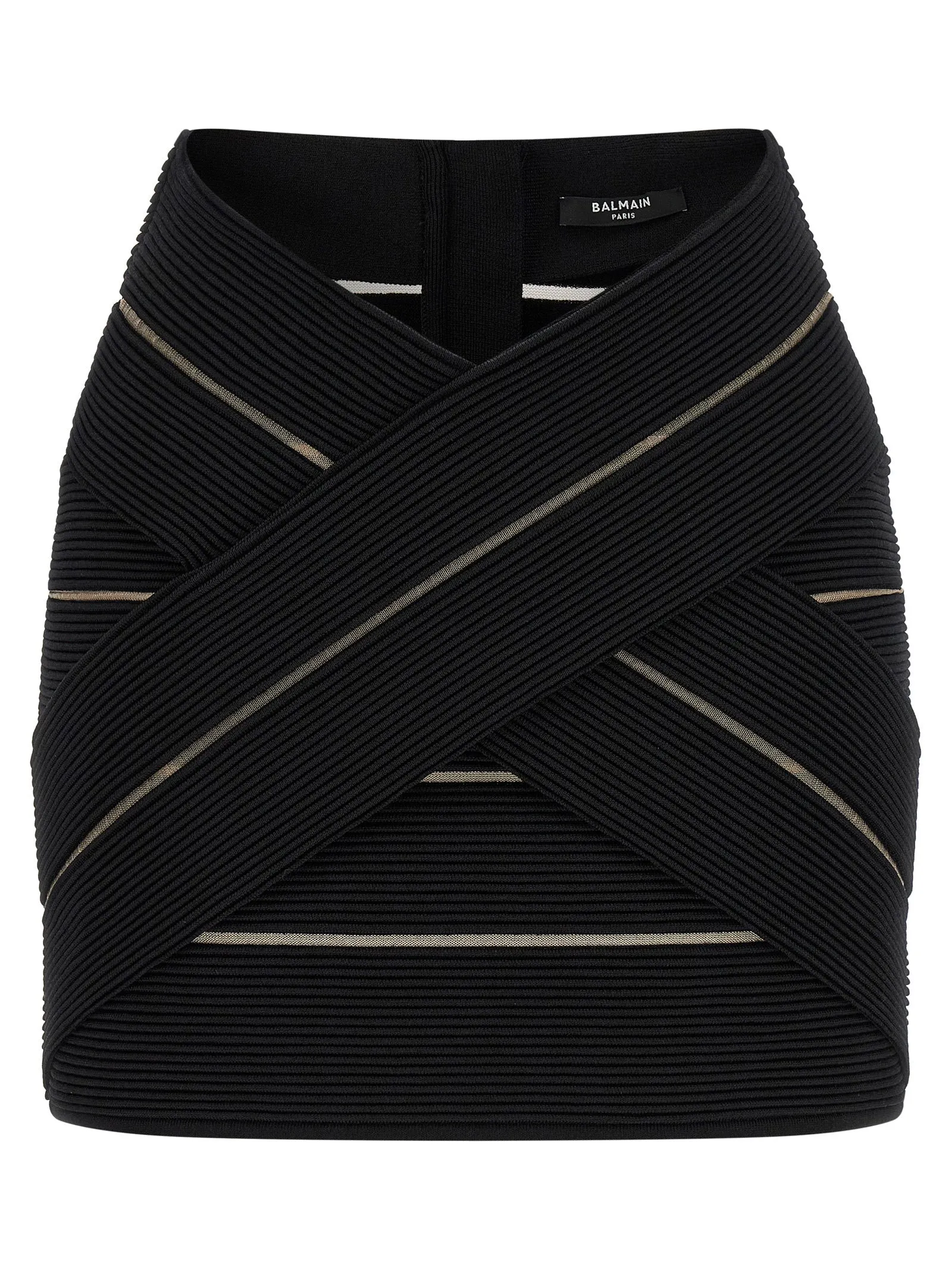 V-Shaped Waist Skirt Skirts Black sold by Wanan Luxury