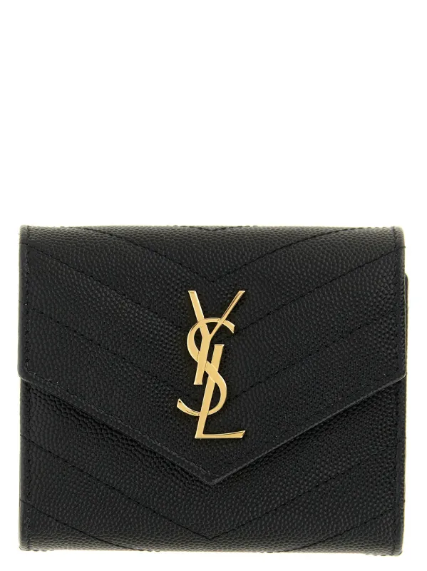Cassandre Wallets And Card Holders Black made by Yves Saint Laurent