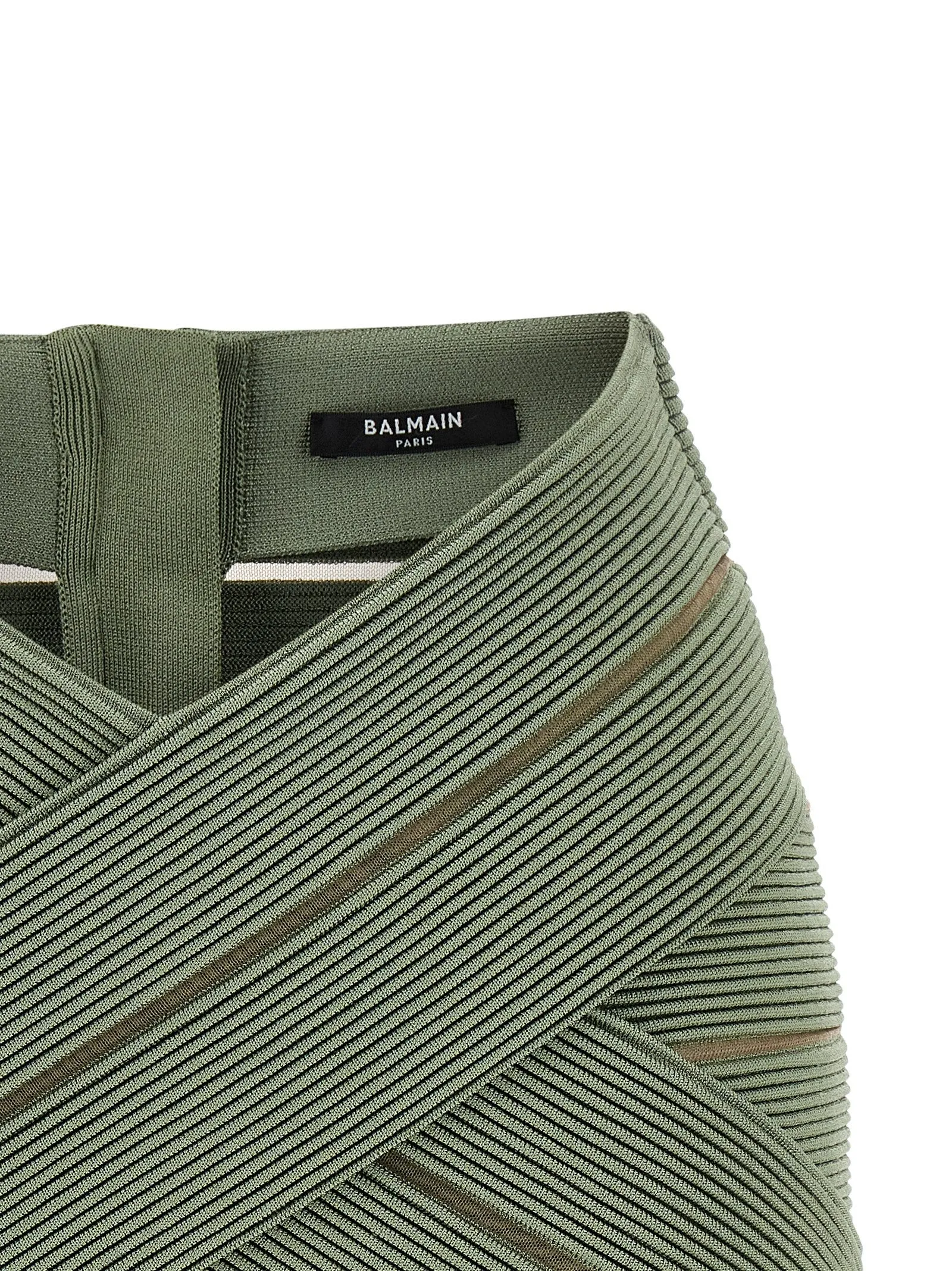 V-Shaped Waist Skirt Skirts Green sold by Wanan Luxury product image thumbnail 3