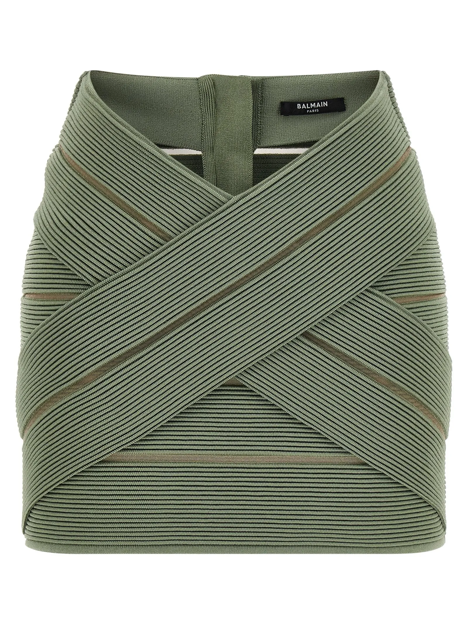 V-Shaped Waist Skirt Skirts Green sold by Wanan Luxury