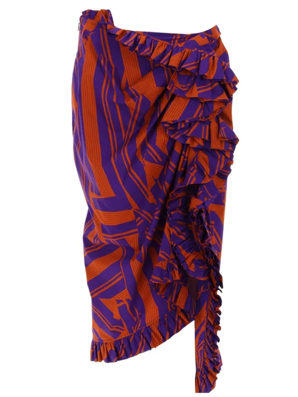 Midi Skirt "Sina" made by Dries Van Noten