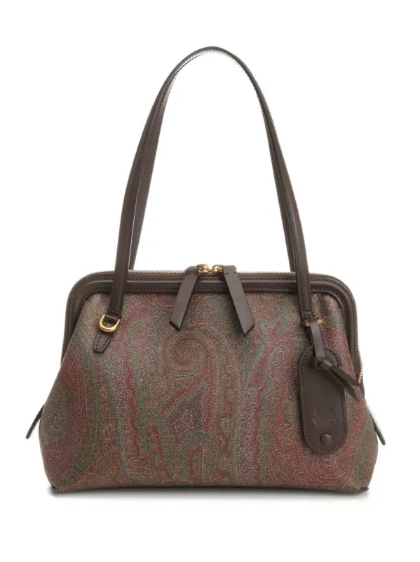 Paisley Top-Handle Tote Bag sold by Wanan Luxury