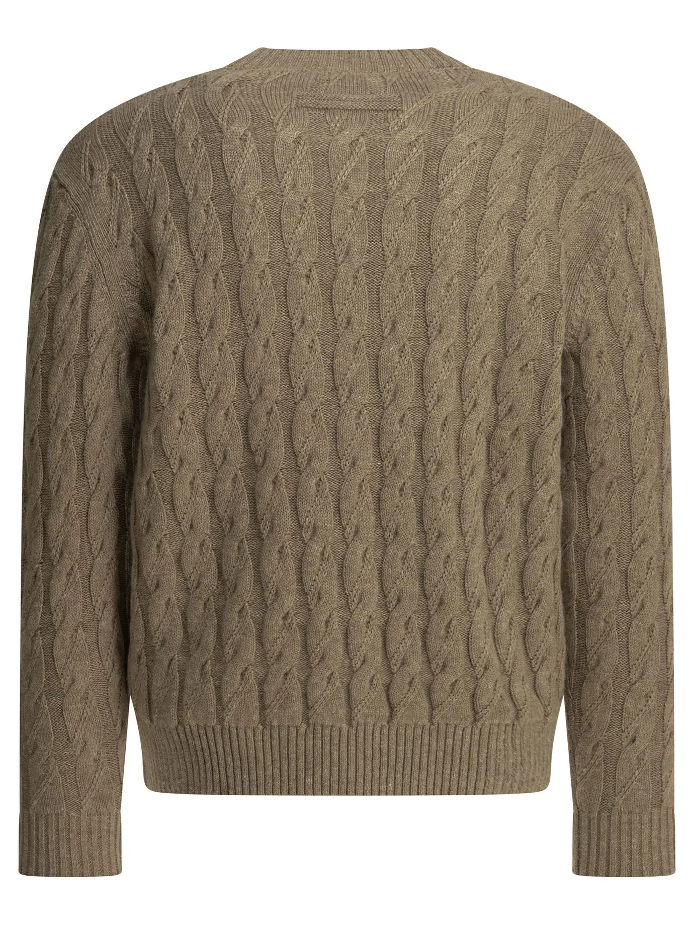 Crew-Neck Sweater Knitwear Beige sold by Wanan Luxury product image thumbnail 2