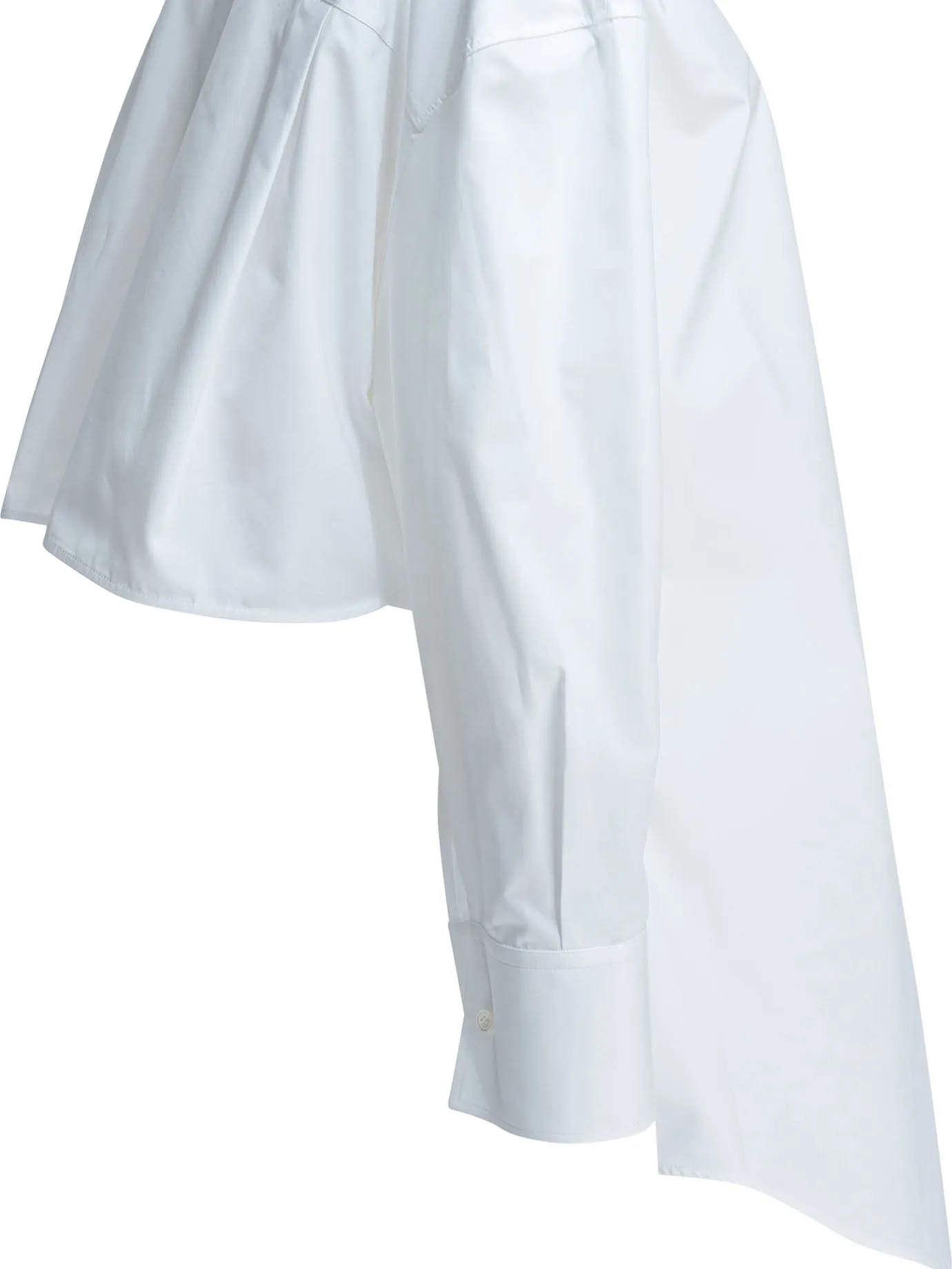 Casual Asymmetrical Shirt Shirts White sold by Wanan Luxury product image thumbnail 4