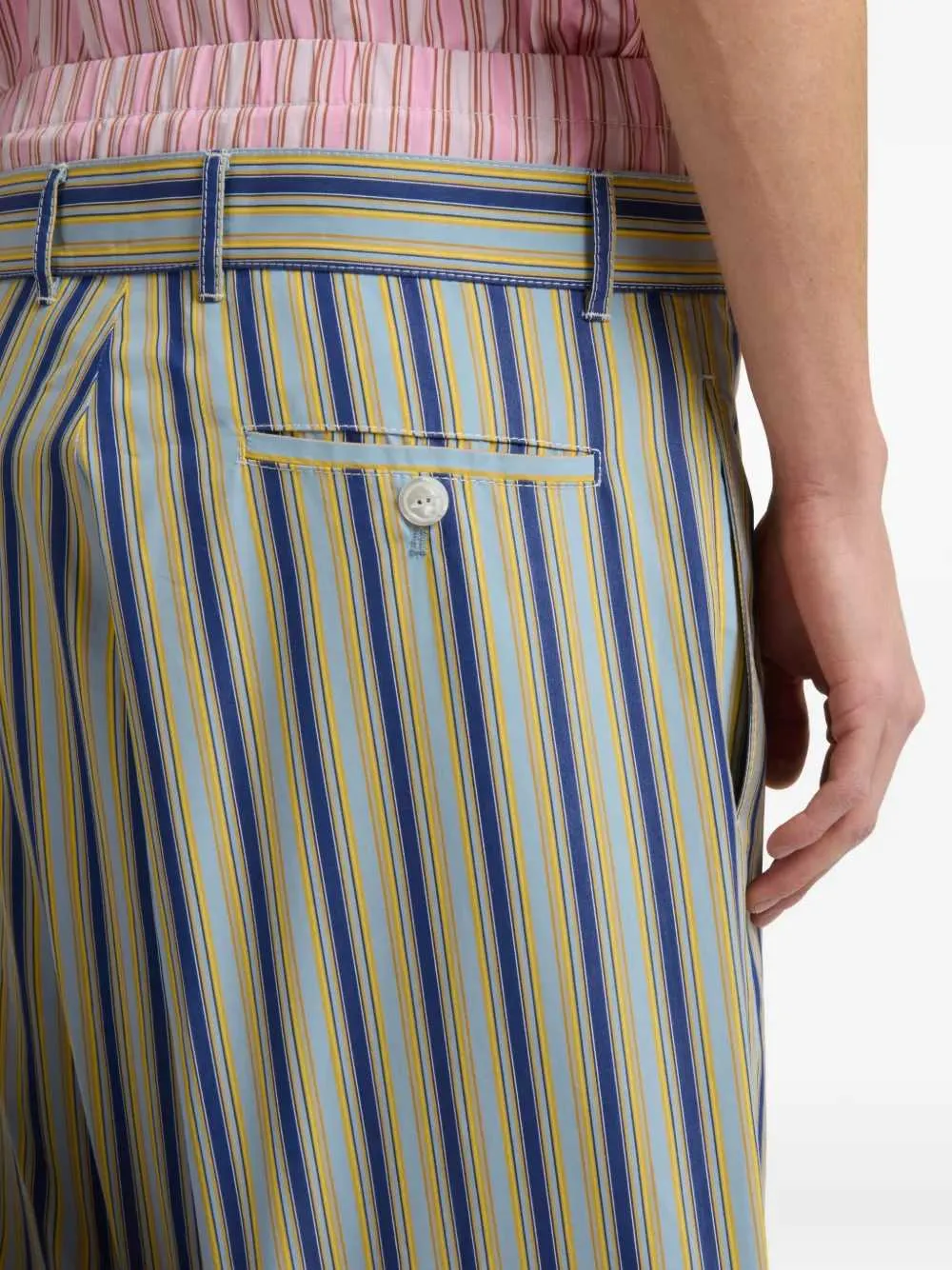 Striped Wide-Leg Pants sold by Wanan Luxury product image thumbnail 5