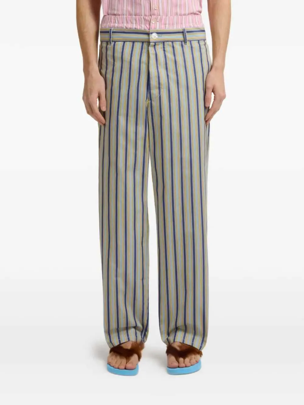 Striped Wide-Leg Pants sold by Wanan Luxury product image thumbnail 2
