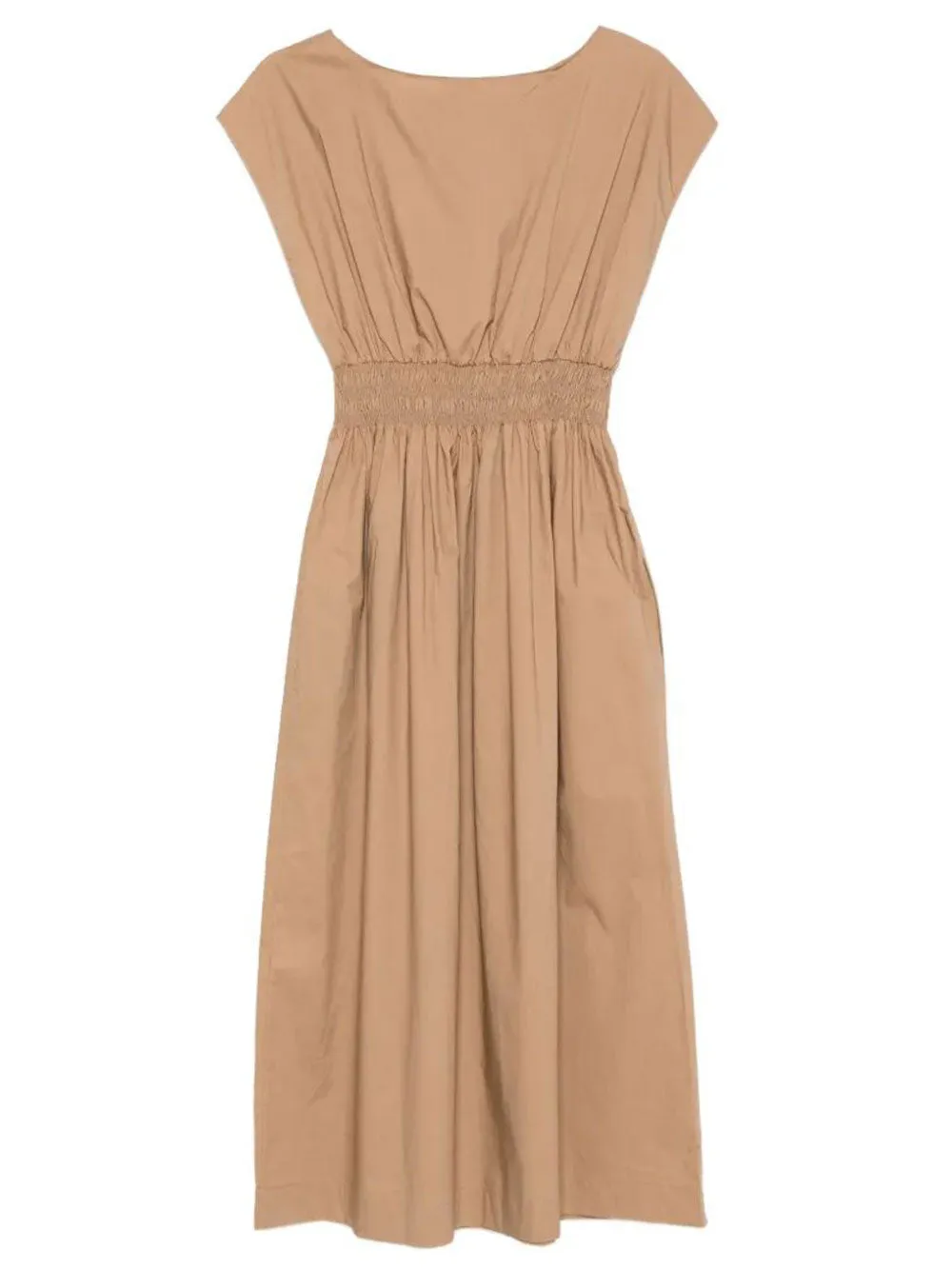 Elasticated Waist Cotton Midi Dress sold by Wanan Luxury product image thumbnail 2