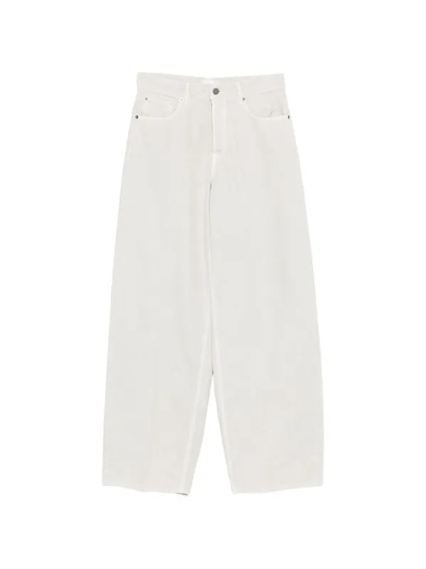 Bethany Wide-Leg Denim Jeans made by Haikure