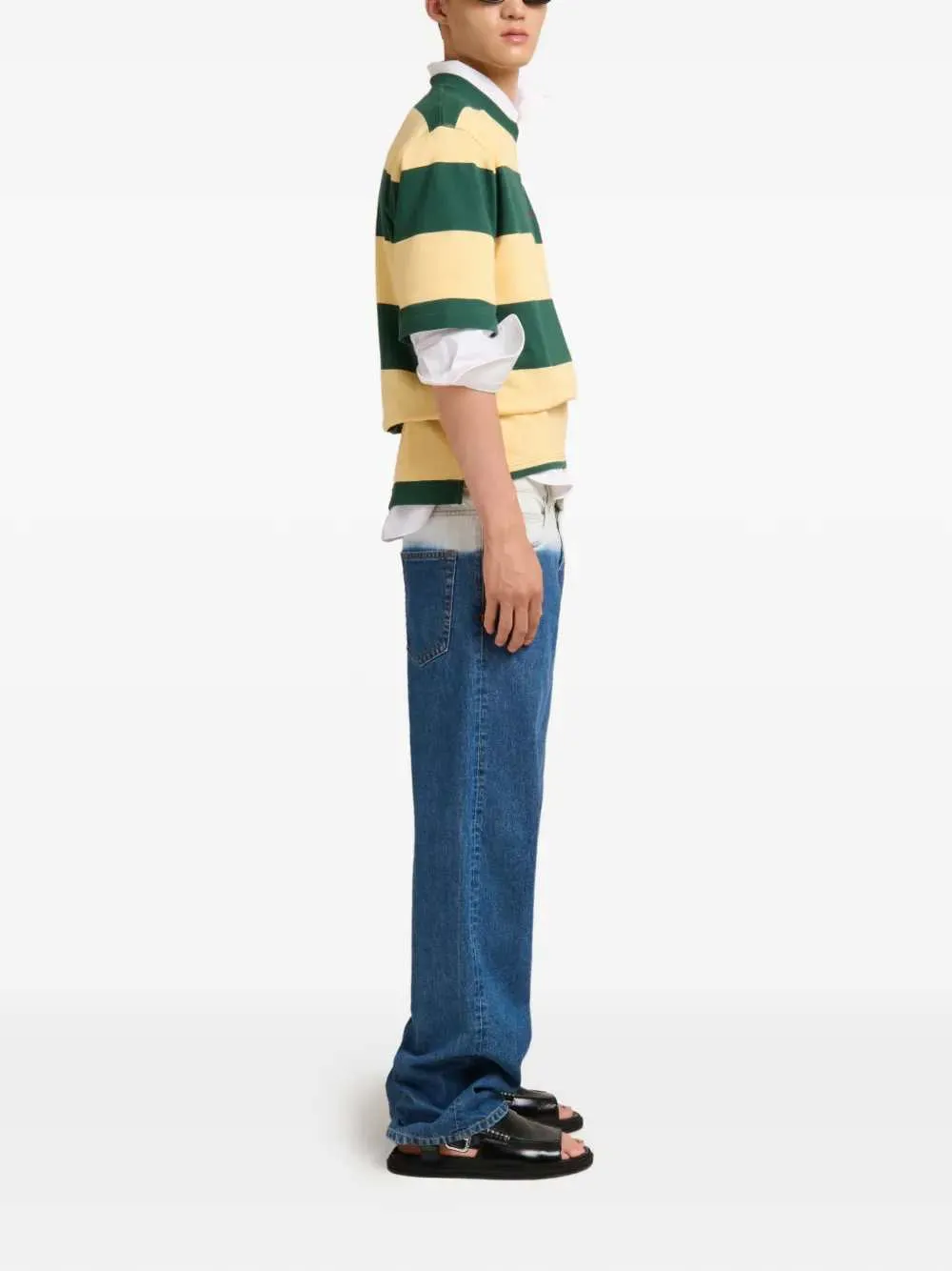 Striped T-Shirt sold by Wanan Luxury product image thumbnail 3