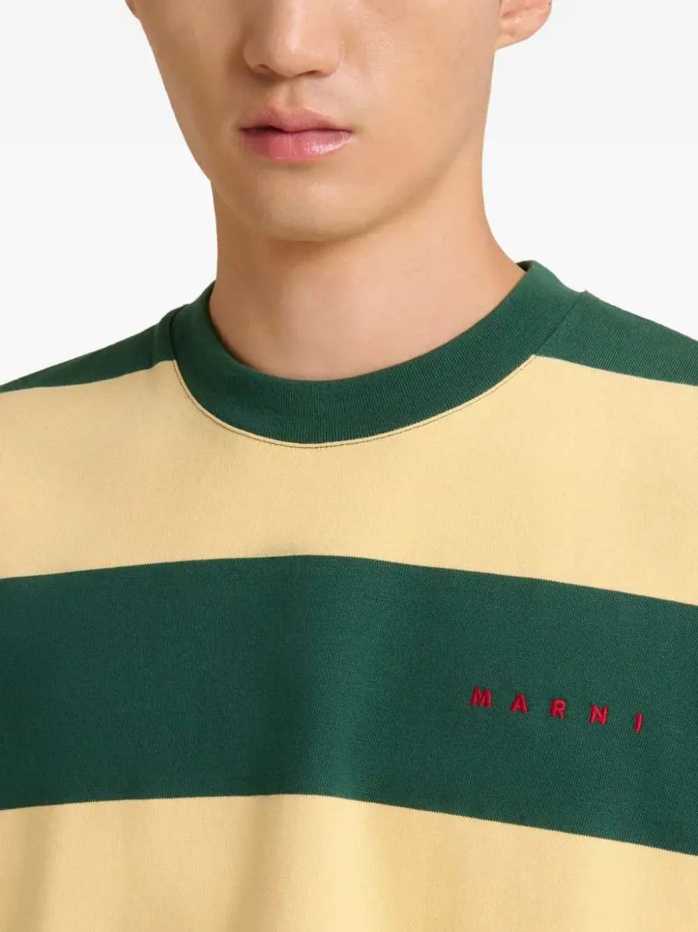 Striped T-Shirt sold by Wanan Luxury product image thumbnail 5