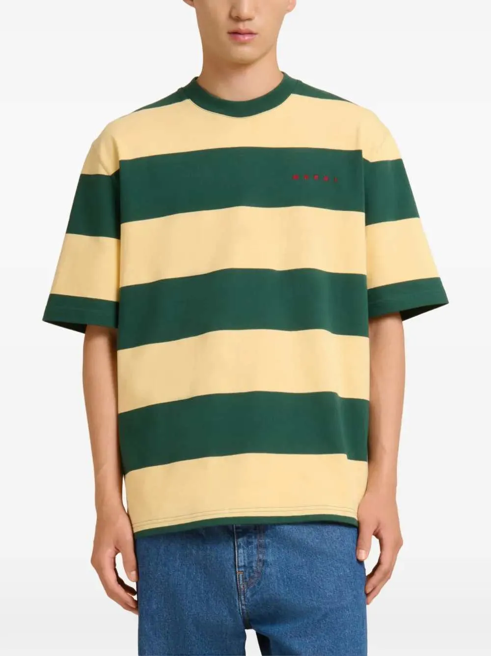 Striped T-Shirt sold by Wanan Luxury product image thumbnail 2