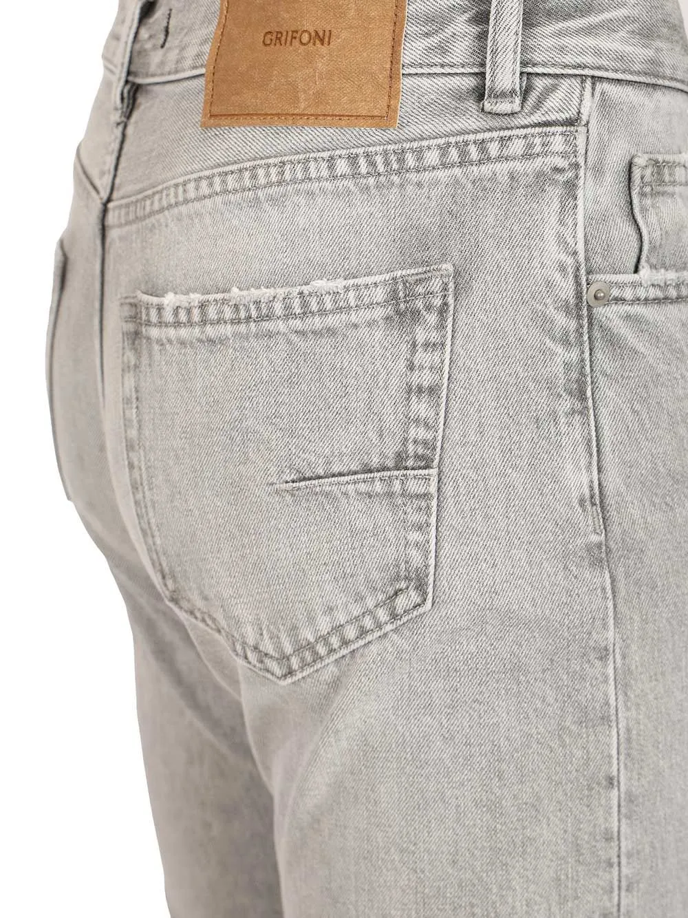 5-Pocket Jeans Grey sold by Wanan Luxury product image thumbnail 4