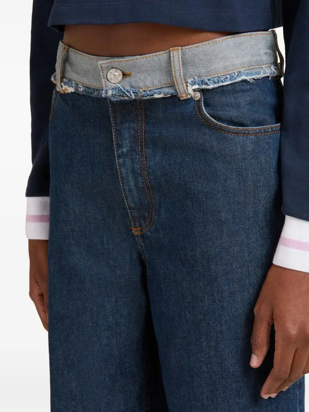 Cuffed Jeans sold by Wanan Luxury product image thumbnail 5
