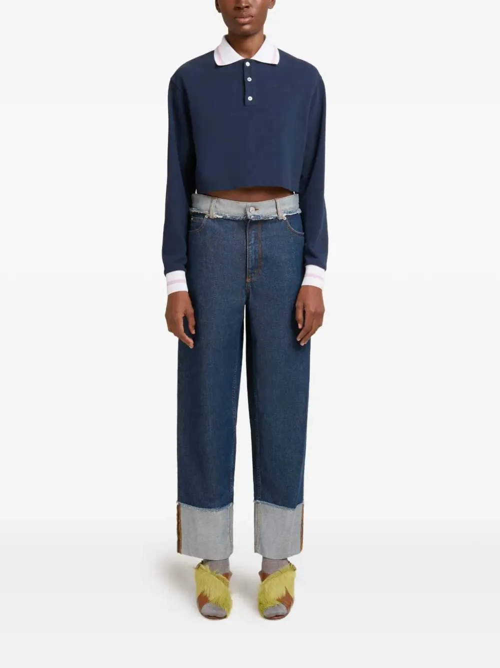 Cuffed Jeans sold by Wanan Luxury product image thumbnail 2