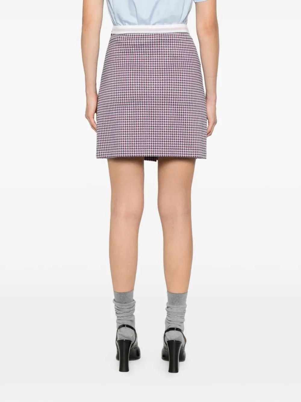 Plaid Pleated Skirt sold by Wanan Luxury product image thumbnail 4