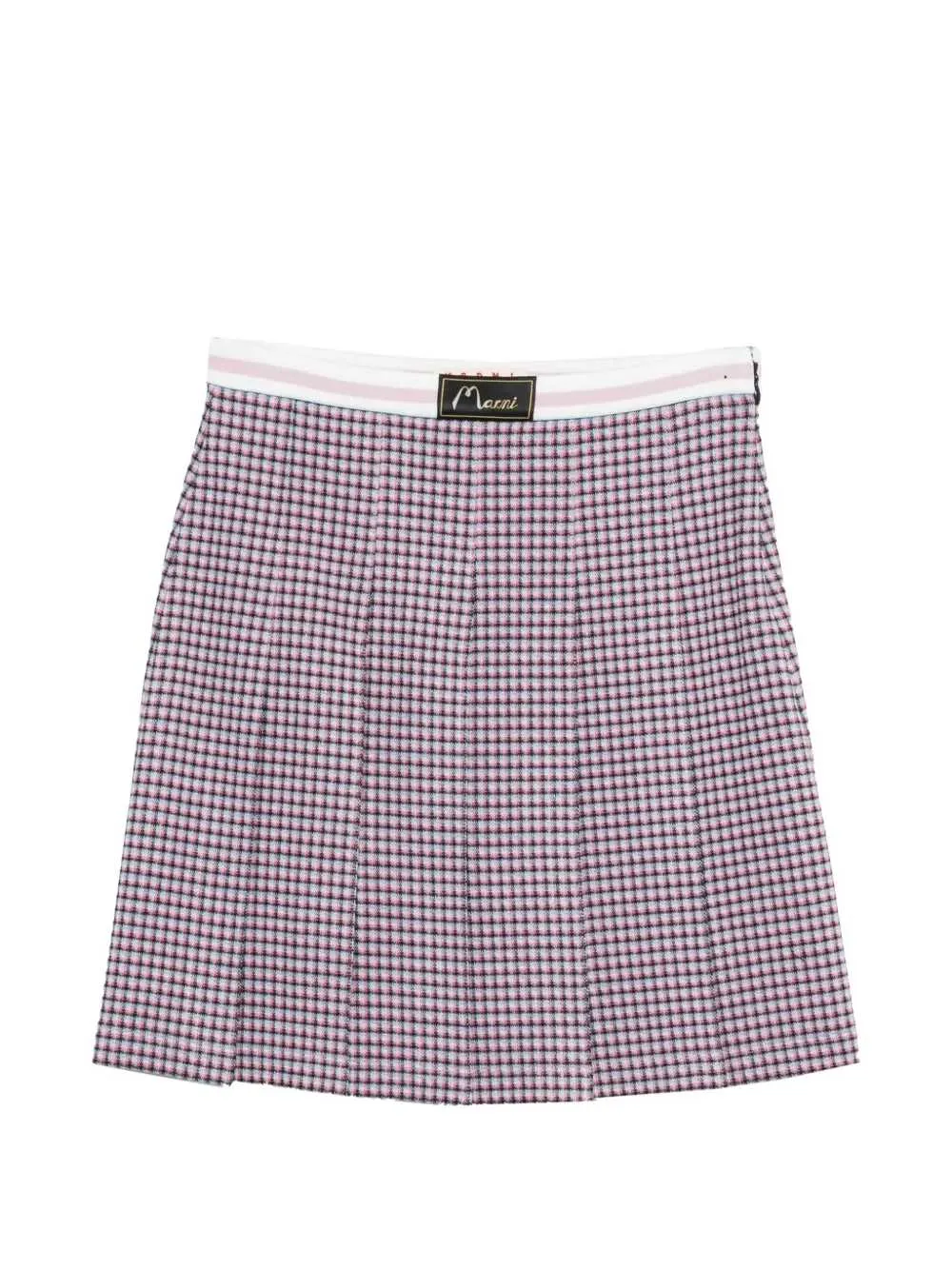 Plaid Pleated Skirt sold by Wanan Luxury